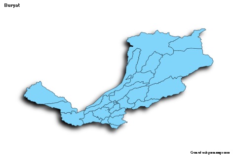 Sample Maps for Buryat (blue,shadowy)