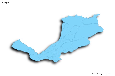 Sample Maps for Buryat (blue,outline,shadowy)