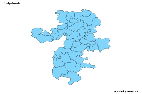 Sample Maps for Chelyabinsk (blue)