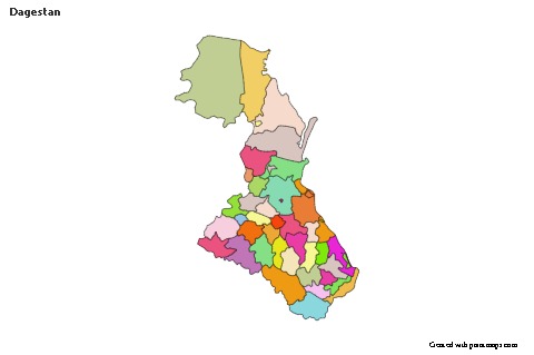 Sample Maps for Dagestan (colored)