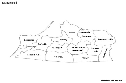 Sample Maps for Kaliningrad (black-white)