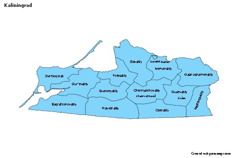Sample Maps for Kaliningrad (blue)