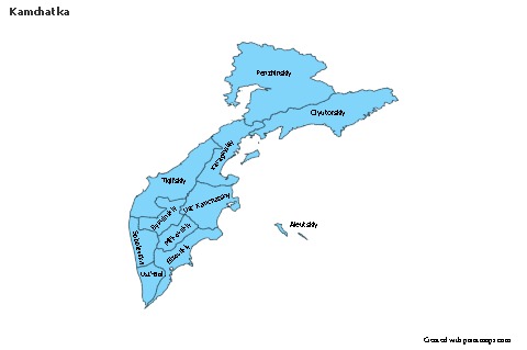 Sample Maps for Kamchatka (blue)