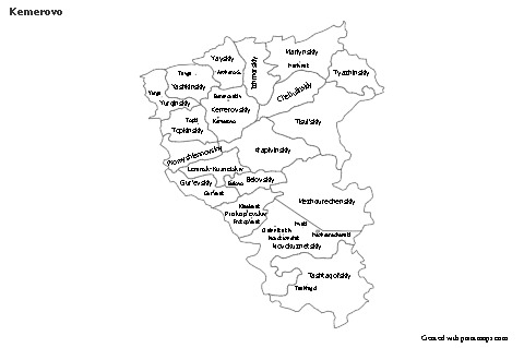 Sample Maps for Kemerovo (black-white)