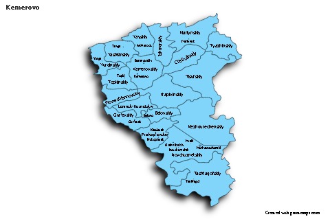 Sample Maps for Kemerovo (blue,shadowy)