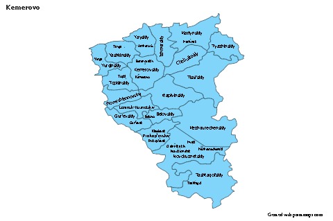 Sample Maps for Kemerovo (blue)