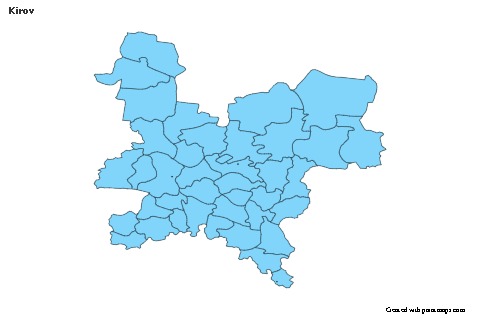 Sample Maps for Kirov (blue)