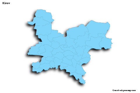 Sample Maps for Kirov (blue,outline,shadowy)
