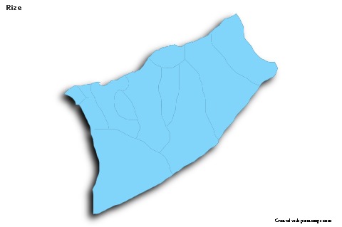 Sample Maps for Rize (blue,outline,shadowy)