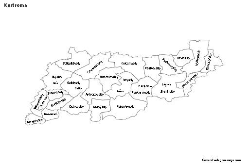 Sample Maps for Kostroma (black-white)