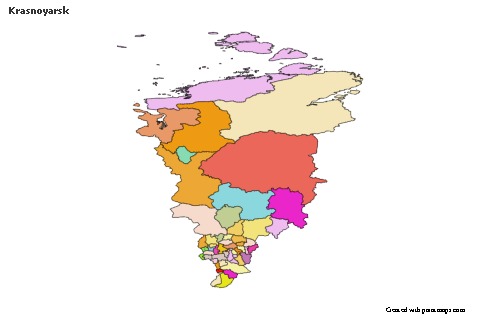 Sample Maps for Krasnoyarsk (colored)