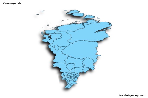 Sample Maps for Krasnoyarsk (blue,shadowy)