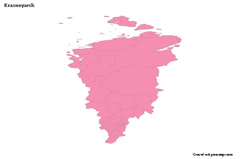 Sample Maps for Krasnoyarsk (pink,outline)