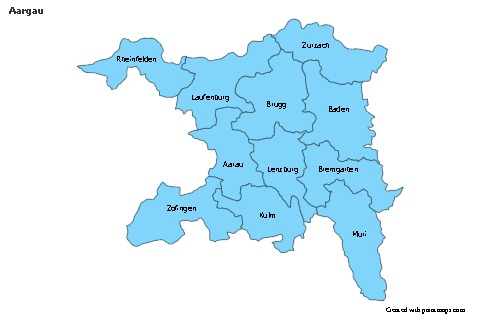 Sample Maps for Aargau (blue)
