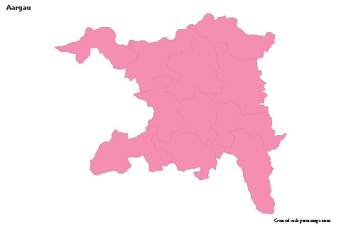 Sample Maps for Aargau (pink,outline)