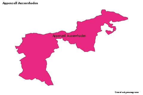 Sample Maps for Appenzell Ausserrhoden (colored)