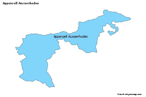 Sample Maps for Appenzell Ausserrhoden (blue)