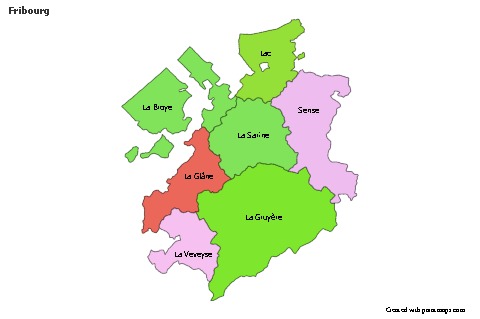 Sample Maps for Fribourg (colored)