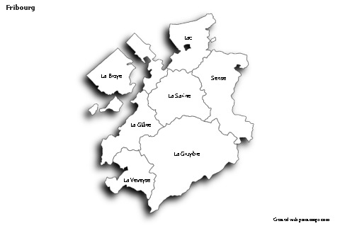 Sample Maps for Fribourg (black-white,shadowy)