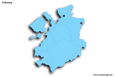 Sample Maps for Fribourg (blue,outline,shadowy)