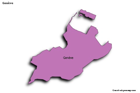 Sample Maps for Genève (colored,shadowy)