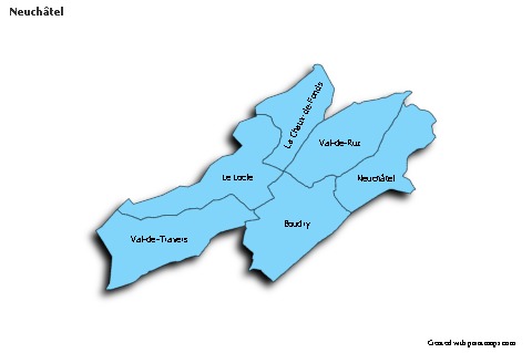 Sample Maps for Neuchâtel (blue,shadowy)