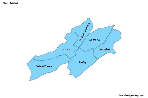 Sample Maps for Neuchâtel (blue)