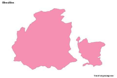 Sample Maps for Obwalden (pink,outline)