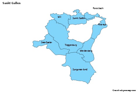 Sample Maps for Sankt Gallen (blue)