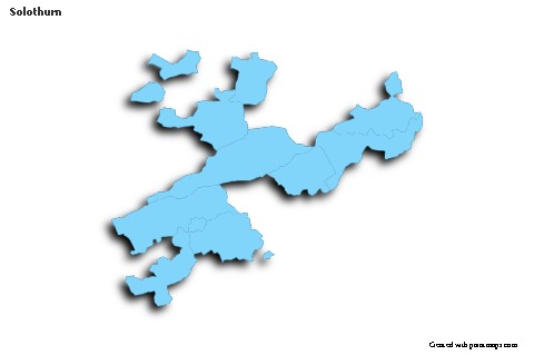 Contoh Peta untuk Solothurn (biru,garis luar,bayangan)