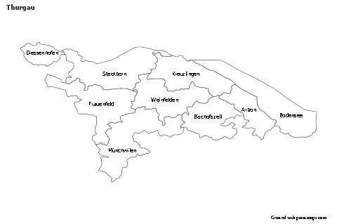 Sample Maps for Thurgau (black-white)