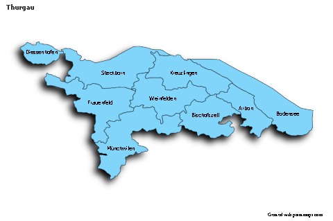 Sample Maps for Thurgau (blue,shadowy)