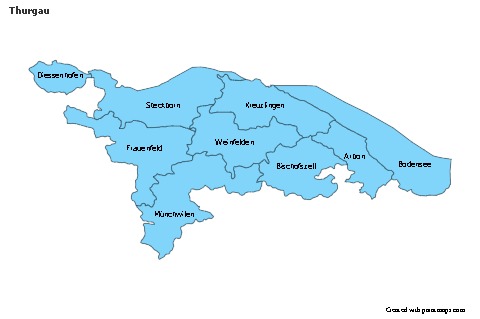 Sample Maps for Thurgau (blue)