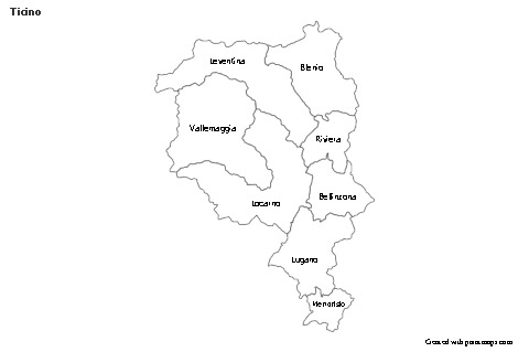 Sample Maps for Ticino (black-white)