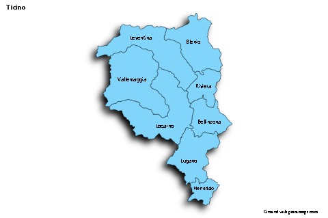 Sample Maps for Ticino (blue,shadowy)