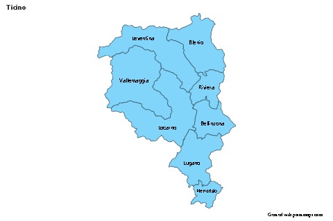 Sample Maps for Ticino (blue)