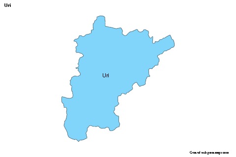 Contoh Peta untuk Uri (biru)