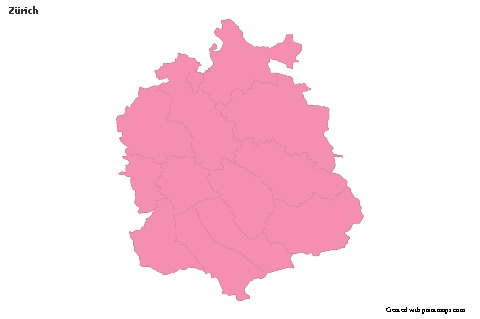 Sample Maps for Zürich (pink,outline)
