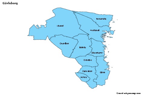 Sample Maps for Gävleborg (blue)