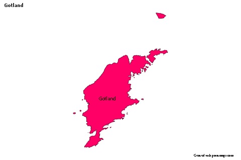 Sample Maps for Gotland (colored)