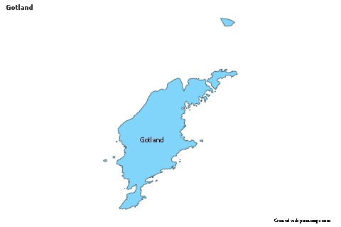 Sample Maps for Gotland (blue)