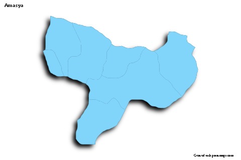 Sample Maps for Amasya (blue,outline,shadowy)