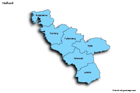 Sample Maps for Halland (blue,shadowy)
