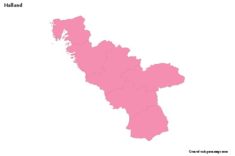 Sample Maps for Halland (pink,outline)