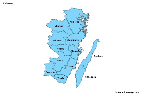 Sample Maps for Kalmar (blue)