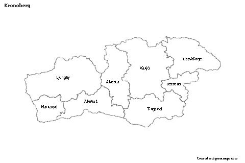 Sample Maps for Kronoberg (black-white)