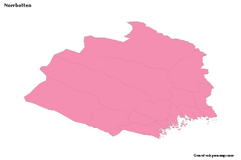 Sample Maps for Norrbotten (pink,outline)