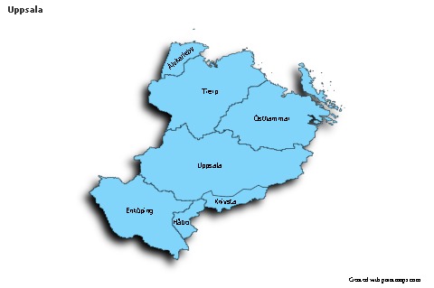Sample Maps for Uppsala (blue,shadowy)