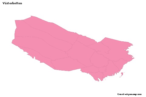 Sample Maps for Västerbotten (pink,outline)