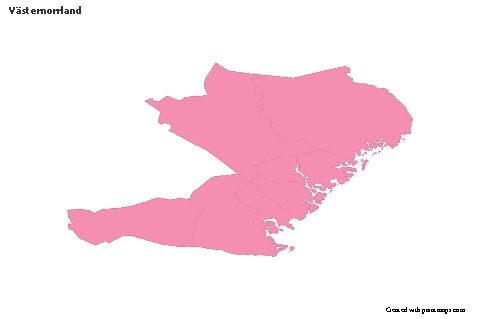 Sample Maps for Västernorrland (pink,outline)